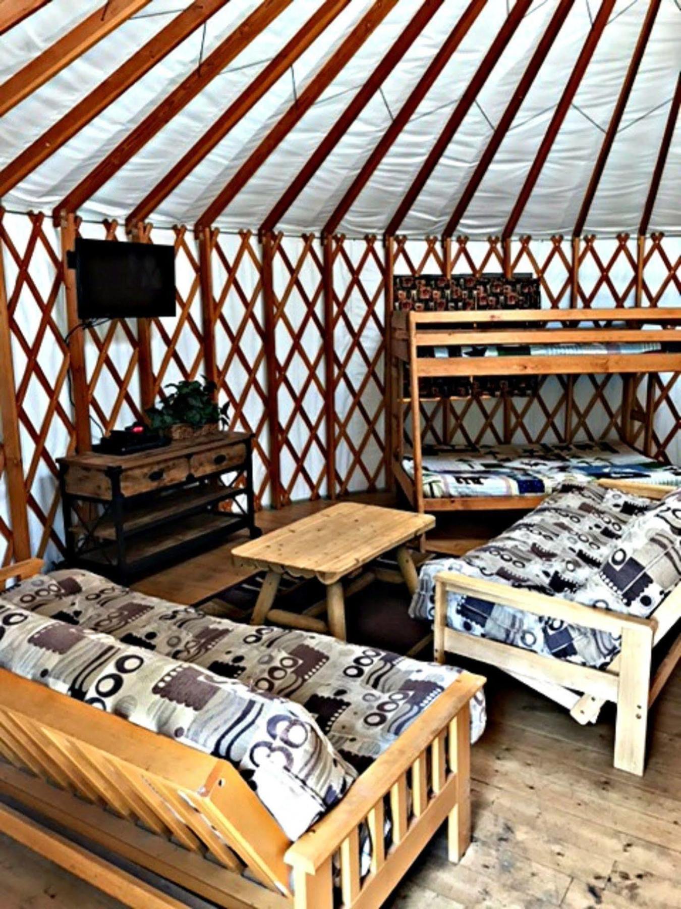 Bend-Sunriver Rv Campground Three Rivers Bagian luar foto